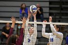 VB vs RIC  Wheaton Women's Volleyball vs Rhode Island College. - Photo by Keith Nordstrom : Wheaton, Volleyball, VB